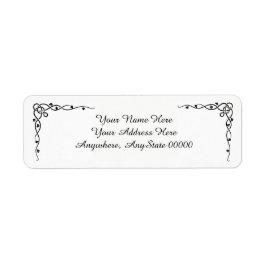 エレガント住所 シール