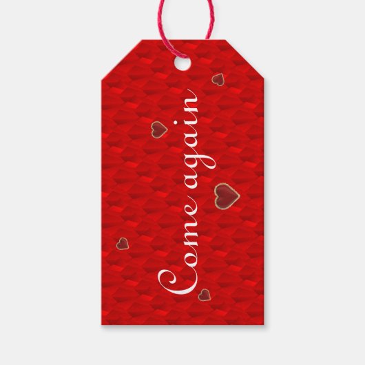 エレガント価 ギフトタグ (正面)