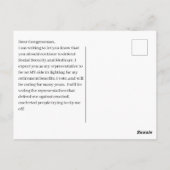 エレガント保護社会保障 ポストカード (裏面)