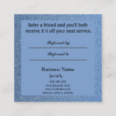 エレガント共有ザラブグリッターブルースカイ 紹介カード (裏面)