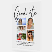 エレガント写数々の真卒業生 アクリルサイン (傾斜)