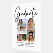 エレガント写数々の真卒業生 アクリルサイン (傾斜)