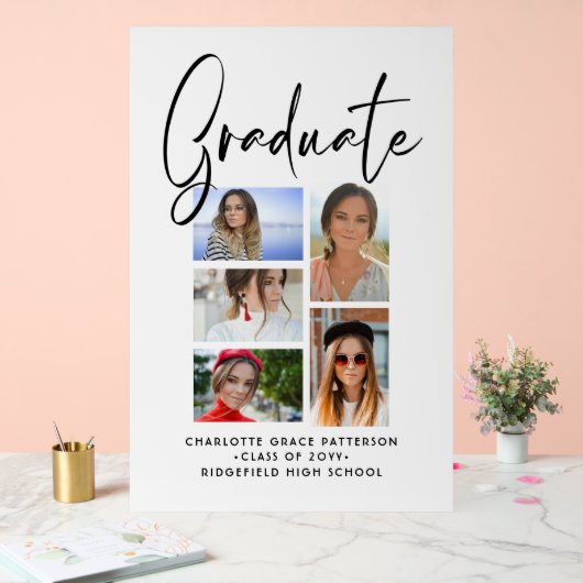 エレガント写数々の真卒業生 アクリルサイン (ウェディング)