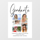 エレガント写数々の真卒業生 ウィンドウサイン (シート)