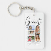 エレガント写数々の真卒業生 キーホルダー (正面)