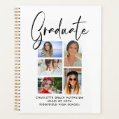 エレガント写数々の真卒業生 プランナー手帳 (正面)