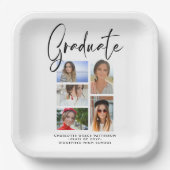 エレガント写数々の真卒業生 ペーパープレート (正面)