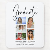 エレガント写数々の真卒業生 マウスパッド (正面)