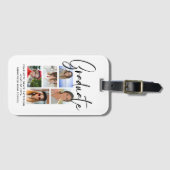 エレガント写数々の真卒業生 ラゲッジタグ (正面横)