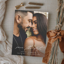 エレガント写真のスクリプ結婚ト セーブザデート