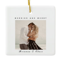 エレガント写真メリークリスモダン&結婚した