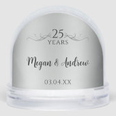 エレガント写真記念結婚酒25周年 (裏面)