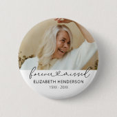 エレガント写真追悼式2 缶バッジ (正面)