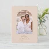 エレガント写結婚真 サンキューカード (スタンド正面)