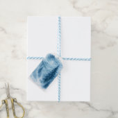 エレガント冬の森の企業のホリデーギフト ギフトタグ (より糸付き)