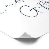 エレガント冬の紅葉カー結婚ド ポスター (角)