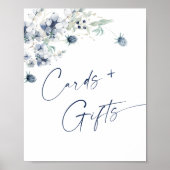 エレガント冬の紅葉カー結婚ド ポスター (正面)