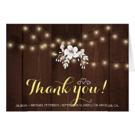 エレガント冬の素朴フローラ結婚 |ありがとうございます