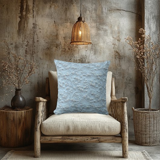 エレガント刺フェイクしゅうフローラ – ラグジュアリー・デコール クッション