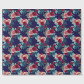 エレガント包装紙上がりました ラッピングペーパー (フラット)