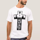 エレガント十字架 Tシャツ (正面)