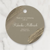 エレガント卒業きらめくありが実在と フェイバータグ (裏面)