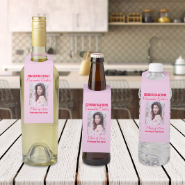 エレガント卒業写真 ボトルネックタグ