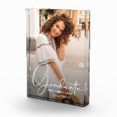 エレガント卒業式のスクリプモダント フォトブロック (右)