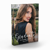 エレガント卒業式のスクリプモダント フォトブロック (左)