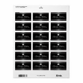 エレガント卒業式サテンフェイクグ銀縁ど銀 ラベル (フルシート)