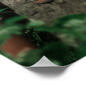 エレガント卒業生の祝2枚の写真 ポスター (角)