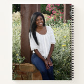 エレガント卒業生2写真客員卒業 ノートブック (裏面)