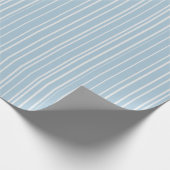 エレガント卵の青と白の切り離し ラッピングペーパー (角)