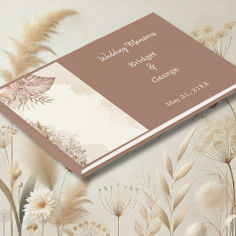 エレガント卵中性パンパ結婚スグラス ゲストブック