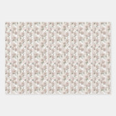 エレガント卵白結婚包紙 ラッピングペーパーシート (正面2)