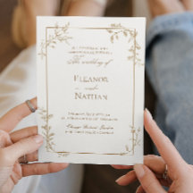 エレガント及びシンプル春の結婚式