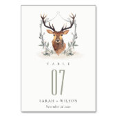 エレガント可愛いダスキーディアーフローラ結婚クレスト テーブルナンバー (裏面)