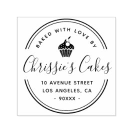 エレガント台本縁どベーカリー セルフインキングスタンプ