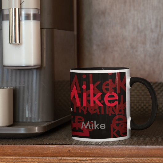 エレガント名パタパーソナライズされたン マグカップ