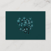 エレガント名刺の渦巻きカスタマイズ-  名刺 (裏面)