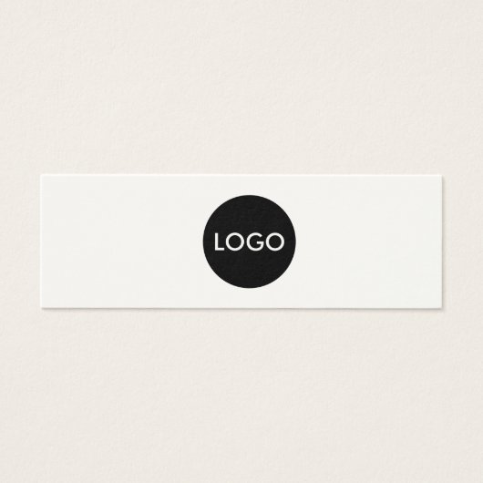 エレガント名刺を挿入し感謝していた、ビジネスロゴのスクリプト (正面)