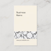 エレガント名刺テンプレートの配置 名刺 (正面)