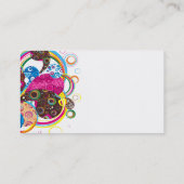 エレガント名刺 名刺 (裏面)