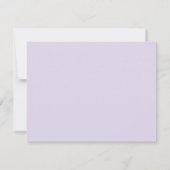 エレガント名前をカスタムするノートカー縁どド サンキューカード (裏面)