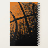 エレガント名前をカスタムする渦巻プランナー プランナー手帳 (裏面)