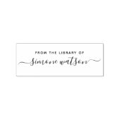 エレガント名前をカスタムする・スクリプトのライブラリから ラバースタンプ (インプリント)