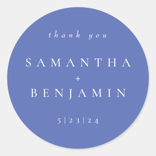 エレガント周回結婚座標 ラウンドシール (正面)