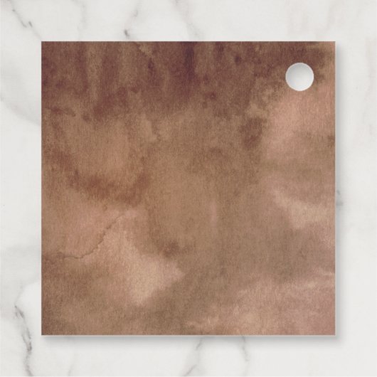 エレガント土トーン水の色、ありが素朴とう フェイバータグ (裏面)