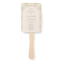 エレガント地中海のタイル結婚式 プログラム