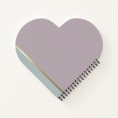 エレガント埃モダンバラ金ゴールド手帳 ノートブック (裏面)